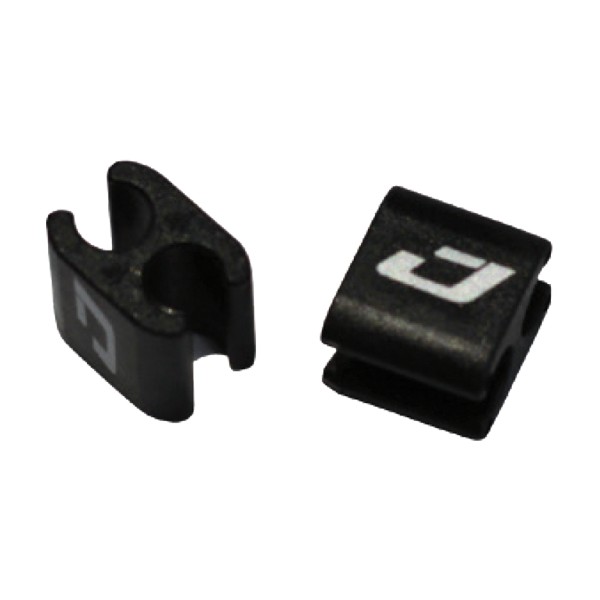 Jagwire E-Bike Brake and Shift Cable Hook Black Nylon (4 pcs)