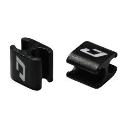 Jagwire Black Nylon Brake & Gear Cable Hook (4 pcs)