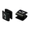 Jagwire Gancio per cavi freno e cambio in nylon nero (4 pz)