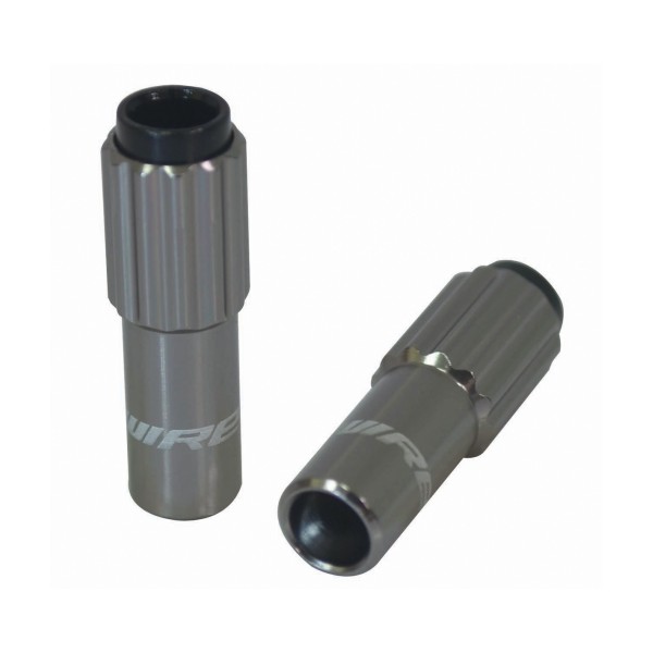 Jagwire Regolatori lineari Sport Mini per cambio titanio (2 pz)