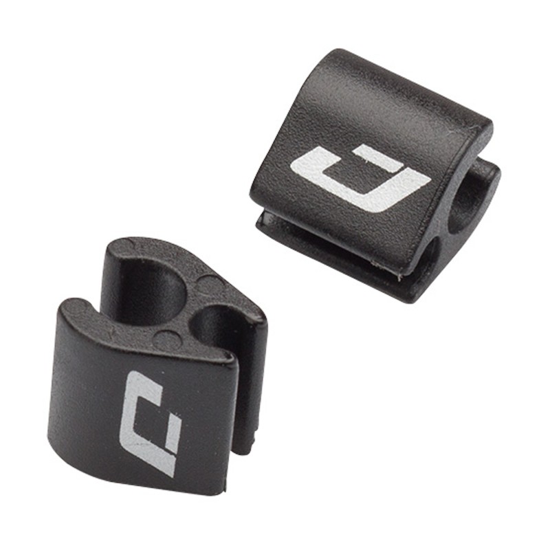 Jagwire Gancio per cavi freno ed e-shift in nylon nero (4 pz)