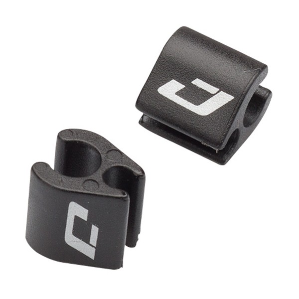 Jagwire Gancio per cavi freno ed e-shift in nylon nero (4 pz)