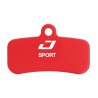 Jagwire SPORT SEMI-METALLIC RIDEREVER / SHIMANO / TEKTRO / TRP Disc Brake Pads Set (25 Pairs)