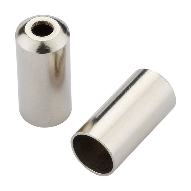 Jagwire Capi guaina aperti per freno 5mm in ottone cromato (200pz)