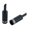 Jagwire Capi guaina con prolunga per cambio 5mm in lega neri (50 pz)