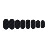 Lizard Kit di 8 Patch Kit effetto carbonio