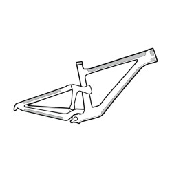 Lizard Frame Protection Kit Complete Transparent Glossy (10 pieces)