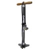 Sapo X102 OK floor pump with 50mm pressure gauge and black lever fitting w/wood-coloured handle 12 bar / 180 psi