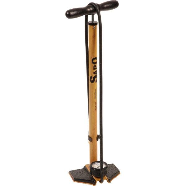 Sapo Paver pump. ONE with 63mm pressure gauge prot. in rubber and recc. Jet SPECIAL EDITION eff wood w/grip. Black 16 bar/232 ps
