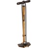 Sapo Pompa da pavim. ONE con manometro 63mm prot. in gomma e racc. Jet SPECIAL EDITION eff legno c/impugn. nera 16 bar/232 psi