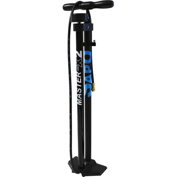 Sapo Paver pump. MASTER-X2 with high rubber protection pressure gauge and black Jet fitting w/black handle 16 bar / 232 psi