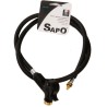 Sapo Rubber hose with multivalve lever fitting