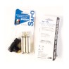 Sapo Pompe Kit erogatore SPEEDY per Presta e Americana con 2 cartucce CO2 16 gr.