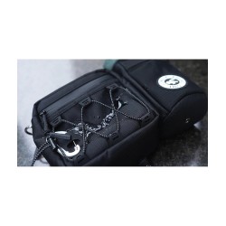 Ulac Borsello doppio al manubrio Krosstrek (3,3 L) nero - black