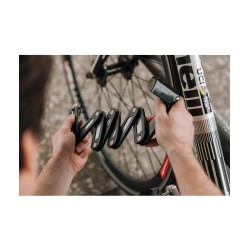 Ulac Folding Padlock TYPE-X black - Black