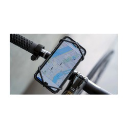 Ulac Supporto smartphone Spyder Z PRO per manubrio in silicone nero - black