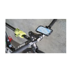 Ulac Spyder Z PRO Silicone Handlebar Smartphone Holder Black - Black