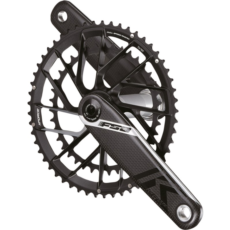 FSA K-Force Team Edition Modular Crankset BB386EVO bcd DM 39/52 AXS12 B2