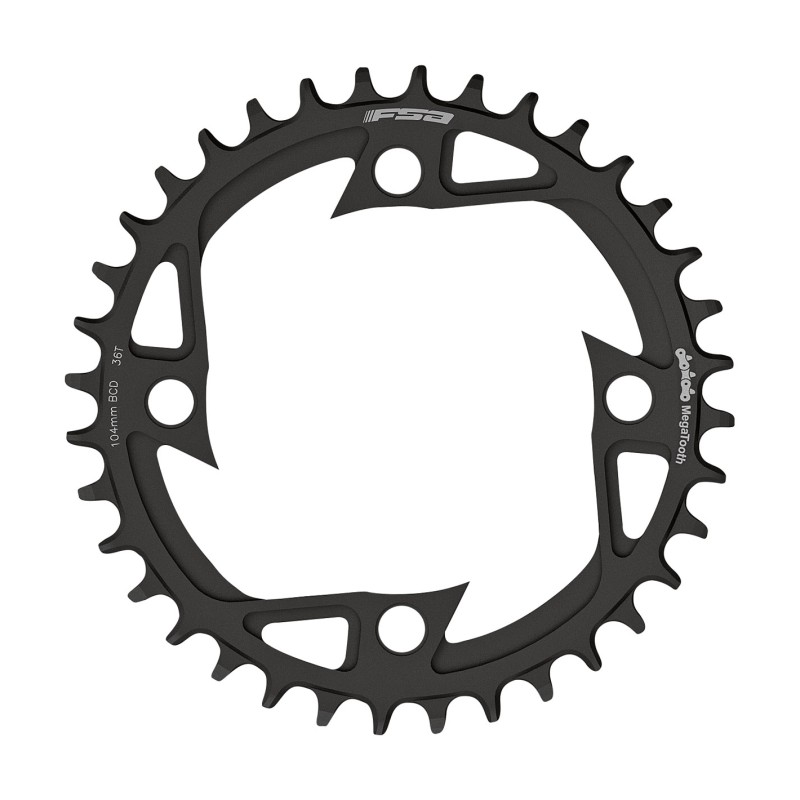 FSA E-Bike Chainring bcd 104 MT SH 12s 4F 1x steel WB497 B1