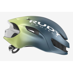 Rudy Project Casco Nytron Blue Avio/Apple Green Metal Matte