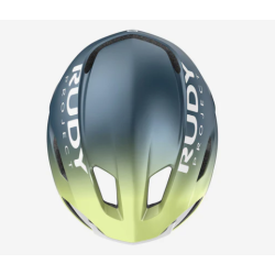 Rudy Project Casco Nytron Blue Avio/Apple Green Metal Matte