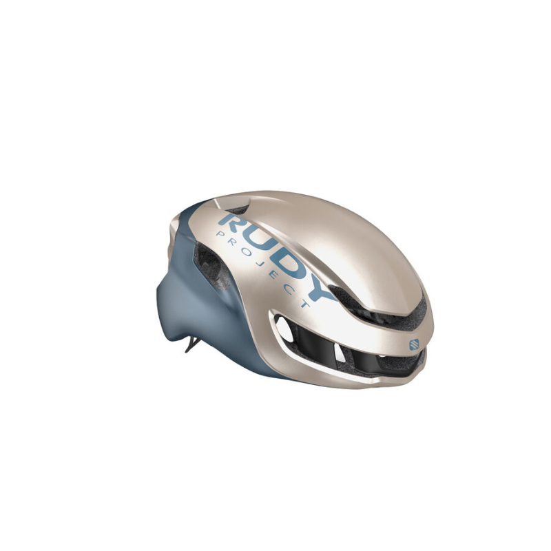 Rudy Project Casco Nytron Special Edition Champagne/Blu Avio Matte