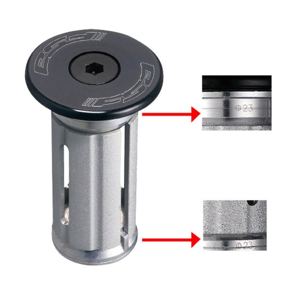 FSA Tappo terminale compressor alu per cannotto 23mm TH881-1