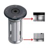 FSA Tappo terminale compressor alu per cannotto 23mm TH881-1