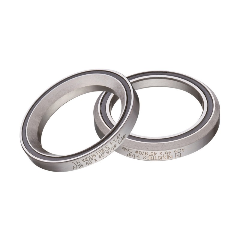 FSA Cuscinetto Super Light 1-1/4" TH-970R ACB 45°X45° MR082R (black seal)
