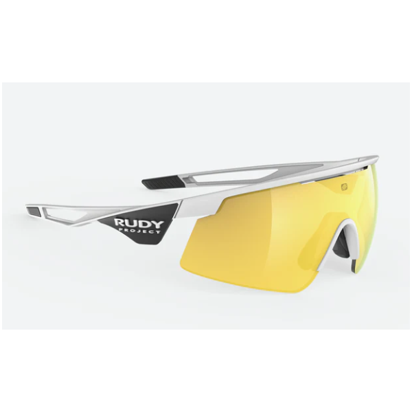 Rudy Project Occhiali Turbolence White Matte Multilaser Yellow