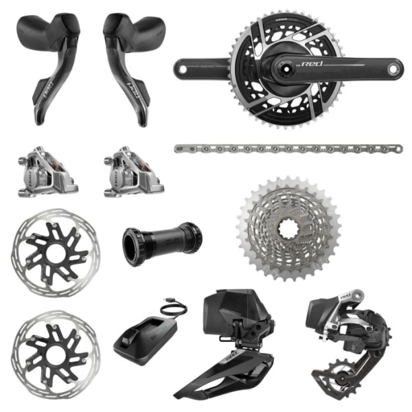 Sram Red AXS E1 2x12V 48-35 + Powermeter