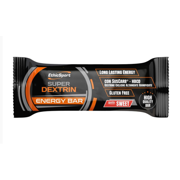 EthicSport Integratori Barretta Super Dextrin Energy Bar Sweet 45g