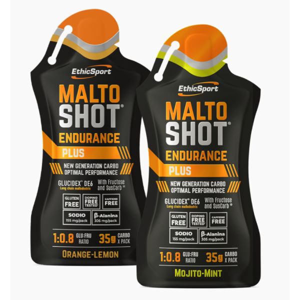 EthicSport Integratori Gel MaltoShot Endurance Plus 35g