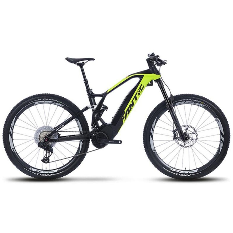 Fantic XTF 1.6 Carbon Race 720WH E-Bike Lime