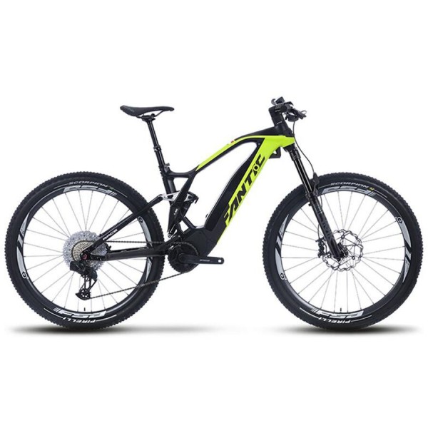 Fantic XTF 1.6 Carbon Race 720WH E-Bike Lime