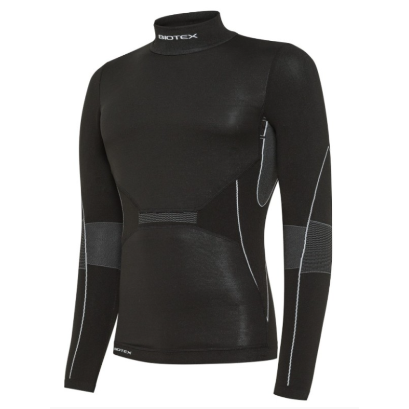 Biotex Intimo Lupetto Antivento Seamless Nero
