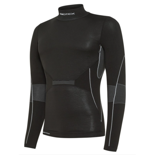 Biotex Intimo Lupetto Antivento Seamless Nero