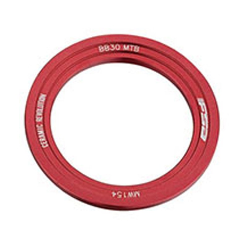 FSA BB30 Sx Anodized Red Washer MW154