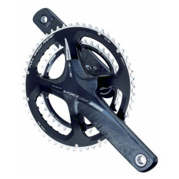 FSA K-Force Light ABS Crankset BB386EVO Gray