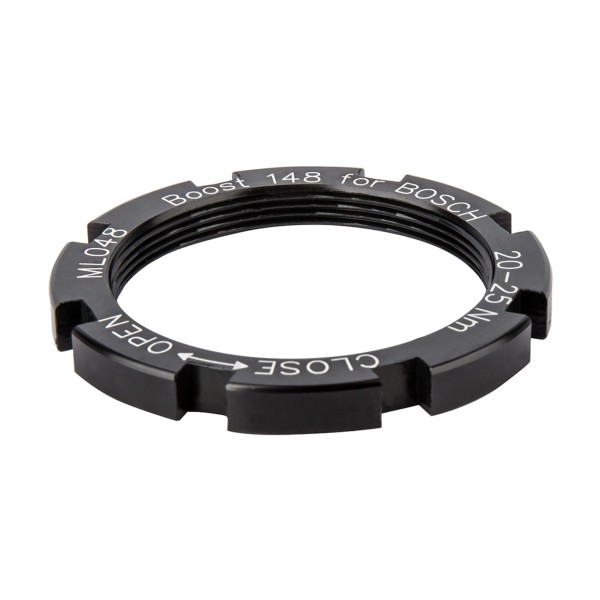 FSA Lock ring for Bosch 148 black ML048