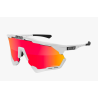 Scicon Sports Aeroshade XL White Multimirror Red Eyewear