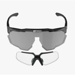 Scicon Sports Aeroshade Kunken Goggles Black Gloss Multimirror Silver