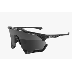 Scicon Sports Occhiali Aeroshade XL Carbon Matt Multimirror Silver