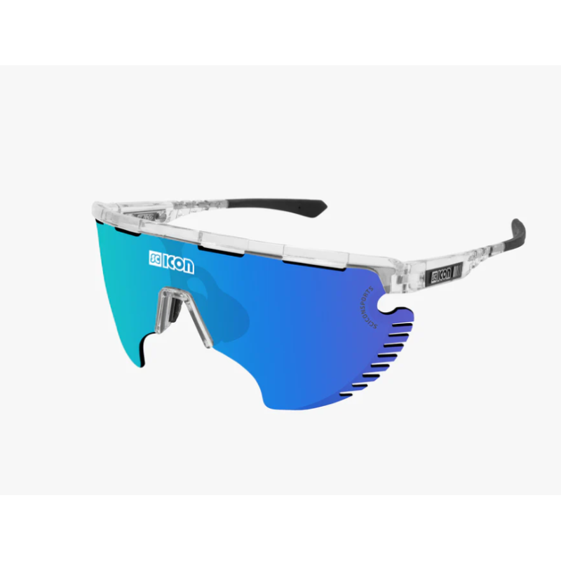 Scicon Sports Aerowing Lamon Crystal Mirror Blue Goggles