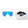 Scicon Sports Aerowing Lamon Crystal Mirror Blue Goggles