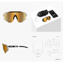 Scicon Sports Occhiali Aeroscope Crystal Multimirror Bronze