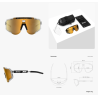 Scicon Sports Aeroscope Crystal Multimirror Bronze Glasses