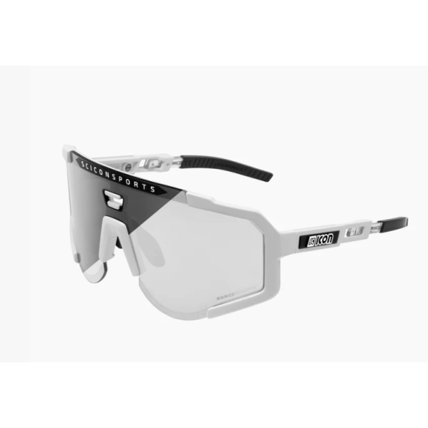 Scicon Sports Occhiali Aeroscope White Photochromic Silver