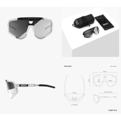 copy of Scicon Sports Aeroscope Glasses Pink Fluo Multimirror Blue