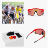 Scicon Sports Occhiali Aeroshade Kunken Red Multimirror Red
